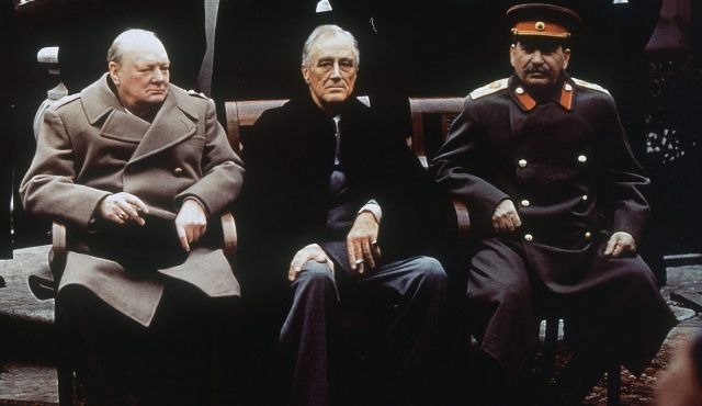Britain-US-USSR-Churchill-Roosevelt-Stalin